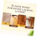 COHEALI Floor Wax - 2pc Beeswax Furniture Care & Maintenance | Unscented Multipurpose Polishing Sponge for Wooden Floors | Natural Wood Seasoning - Buy Online on GoSupps.com