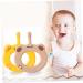 Collbath 2-Stick Toothbrush for Newborns - Soft Bristles & Tongue Cleaner | Eco-Friendly Anti-Drop Baby Toothbrush - Buy Online on GoSupps.com
