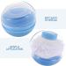 SMASOLO Lot de 2 Distributeurs de Poudre pour B b Rechargeables avec Houppette Bo tes Portables Bleues tanches et L g res pour Soins Peau Sensible en Voyage la Maison - Buy Online on GoSupps.com