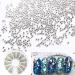 RD-24439 Rhinestone Nail Studs Steel Beads 3D Art Decorations Manicure Caviar Beads-Silver - Buy Online on GoSupps.com