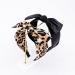 BEGOOD PU and Leopard Print Wide Headbands - Fashionable Hair Accessories for Women | 2Pcs Set - Buy Online on GoSupps.com