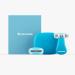 Colorlamb Portable Women's Razor Set Cute Shell Manual Shaver for Bikini Leg Hair Private Body + 2 PCS 5 Layer Skin Care Blades (Blue)
