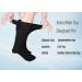 COIYUFUX Extra Wide Bariatric Diabetic Socks - 2 Pairs Black | Ideal for Lymphedema, Swollen Edema, Cast Leg, Calf - Buy Online on GoSupps.com