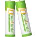 16650 Rechargeable Battery - 1800mAh 3.7V Li-ion Batteries for Flashlights (2 Pack) - International Shipping Available - Buy Online on GoSupps.com