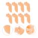 4 Pairs Silicone Toe Separators - Portable Toe Spacers for Bunion & Foot Care | Toe Protector & Corrector for Home Use - Buy Online on GoSupps.com