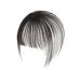 Women 3D Air Bangs Human Hair Clip on Bangs Topper Top Remy Hair Extension Invisible Seamless Thin Neat on The Temples Fringe Striaght One Piece Hairpiece Accessorie/904