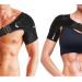 Compression Shoulder Brace for Men & Women - Heated Support Sleeve for Torn Rotator Cuff Bursitis & Tendonitis - Breathable Design - Buy Online on GoSupps.com