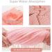 ACMYCH Thickened Hair Towel Wrap - Microfiber Drying Towel with Button for Fast Drying - Dry Hair Hat & Bath Cap - Avocado Green & Light Brown - Buy Online on GoSupps.com