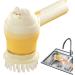 AZSUL Cordless Power Scrubber | Cleaning Electric Scrubber Brush | Cleaning Electric Brush with Replaceable Brush Heads for Bathroom Fixtures Kitchen Appliances - Buy Online on GoSupps.com