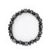 Magnet bracelet weight loss black stone magnetic field therapy bracelet healthcare biomagnetism magnet reduce the weight hand ornament men women