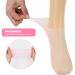 2 Pairs Silicone Moisturizer Socks Foot Spa Pedicure Socks for Women Non-Skidding Aloe Socks Soft Gel Socks for Dry Cracked Heel Toes Feet Care (Pink Beige) - Buy Online on GoSupps.com