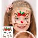 COOLI Kids Temporary Face Tattoo Sticker Set - 12 Sheets Carnival Party Animal Theme for Boys & Girls - Unicorn, Mermaid, Butterfly Designs - Buy Online on GoSupps.com