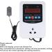 Reptile Humidity Controller Timing Function Energy Saving Digital Humidistat for Greenhouse (UK Plug 220V) - Buy Online on GoSupps.com