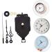 LIFKICH 1 Set Pendulum Clock Accessories Clock Mechanism Repair Parts Clock Movement with Pendulum Shaft Clock Movement Electric Wall Clock Silent Wall Clock Quartz Clock Plastic Supplies - Buy Online on GoSupps.com
