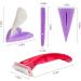 Ladies Bikini Trimmer Pubic Hair Shaver for Women Bikini Trimmer Shaver and Bikini Shaving Stencil Private Intimate Tools (Triangle) - Buy Online on GoSupps.com
