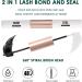 Lanciley DIY Lash Extension Kit 120 Cluster & Individual Lashes with Tweezers & Bond - Easy to Apply at Home C D Curl Mix 10-16mm | L28 - Buy Online on GoSupps.com