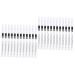 WOONEKY 48 Pcs Eyeliner Pencil White Eyeliner Women Eyeliner Accessory Eyeshadow Wooden Pole