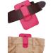 Fitted Leather Case w/ Screen Protector for Medtronic Minimed Insulin Pump - HOT Pink - Buy Online on GoSupps.com