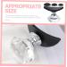BELLIFFY 1 Set Eye Shadow Stamp Eyes Makeup Tool Eyeliner Stamp Makeup Accessories Eyeshadow Black - Buy Online on GoSupps.com