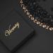 Vicmag Copper Magnetic Bracelet & Ring for Women - 3500 Gauss Magnet Jewelry Set with Adjust Tool - Crystal Flower Design - Gift for Joint Health - Buy Online on GoSupps.com