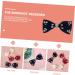 minkissy Ribbon rhinestone hair clip Bowknot Ponytail Holder ribbon bows hair clips Crystal Sparkling Bowknot Hair glitter bows hair clips Hair Bows bride Rhinestone issue card Glitter - Buy Online on GoSupps.com