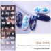 WOKOTO 6Pcs Nail Polish Stamping Plates Kit - Christmas Manicure Templates with Flower, Butterfly, and Snowflake Designs - Buy Online on GoSupps.com