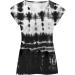 Short Sleeve T Shirts Clothing Woman T-Shirt Casual Black Clothing Top Women's Floral Pattern for Women Crop Tops Shirt Shirts Top Women's Summer Tank Top 4-black XL - Buy Online on GoSupps.com