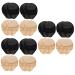 FOMIYES 12 Pairs Half Socks Summer Accessories Half Foot Socks Topper Liner Socks Non-Slip Forefoot Pads Toe Protectors Women Non- Metatarsal Pads Breathable Miss Feminine Products Cotton