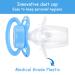 Buy LittleForBig Large Shield Pacifier Generation II - Adult Size Little Dreams Pattern - Blue | International Shipping Available - Buy Online on GoSupps.com
