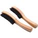Desikixudy Beard Brush for Men - Mustache & Facial Hair Cleaning Comb - Long Handle 2 Pack for Ultimate Grooming - Buy Online on GoSupps.com