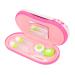 JECOMPRIS TERRARIA 4 sets double-layer glasses case Double glasses case Double glasses holder Contact lens solution Travel accessories Professional glasses case outdoor glasses case Haupt