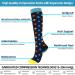 7 Pairs Medical Compression Socks 15-20 mmHg for Women and Men - Colorful Support for Varicose Veins, Athletic, Running, Cycling, Pregnancy - Multi-Colored S-M - Buy Online on GoSupps.com