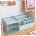 TEHAUX 1pc Box Cosmetic Storage Box Decor Classify Case Cosmetics Organizer Grid Dresser Box Miss 24.5x12cm Blue - Buy Online on GoSupps.com