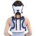 Joyfitness Adjustable Cervical Orthosis - Head & Neck Support for Cervical Spine Rehabilitation | Premium Quality Blue - Buy Online on GoSupps.com