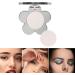 Eye Shadow Highly Pigmented Eye Makeup - Eyeshadow Makeup Highlighter Matte Flower Shape Eye Shadow Long Lasting Wear Glitter Primer Palette Fovolat 101 - Buy Online on GoSupps.com