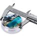 Buy Rocky Mountain Round Pill Box - 3 Compartment Portable Travel Organizer for Vitamins & Medication - Buy Online on GoSupps.com