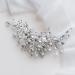 Jakawin Rhinestone Bride Wedding Hair Comb - Crystal Flower Bridal Accessory for Women and Girls - Buy Online on GoSupps.com