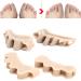 2pcs Silicone Toe Separator for Foot Care - Hallux Valgus Bunion Corrector for Pain Relief and Toe Alignment - Unisex Foot Correction Tool - Buy Online on GoSupps.com