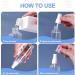 Hanyousheng 4Pcs 1.69oz Mini Spray Bottles for Travel & Skincare - Set of 4 Travel Size Mist Bottles for Makeup and Cleaning - Buy Online on GoSupps.com