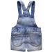 KIDSCOOL SPACE Baby Denim Shortall 18-24 Months Blue-1964 - Buy Online on GoSupps.com