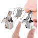 Nose Hair Trimmer - Manual Painless Stainless Steel Nose Hair Trimmer for Men | 360 Rotate with Round Head - Buy Online on GoSupps.com