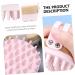Bcoath Pink Shampoo Brush - Scalp Massager & Washer | 8.4x8x7.4cm | Ideal for Hair Care & Scalp Peeling - Buy Online on GoSupps.com