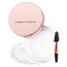 MEITREND Transparent eyebrow wax for styling quick drying waterproof instant eyebrow styling wax natural finish eyebrow gel brush included for all hair colors and skin tones 7 g