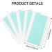 DSSY 408 Pcs Double Sided Hair Extension Tape 10x2.36 Inch Hair Tapes Water Proof Adhesive Tape Per Bag Replacement Tape for Hair Extensions Tape(White and Blue) - Buy Online on GoSupps.com