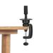 Zyqing Mannequin Head with Human Hair Wig + Stand Set - Beauty Manikin Holder Clamp Black - Buy Online on GoSupps.com