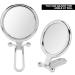 Magnifying Mirror Adjustable the Angle Cosmetic Mirror Double Sided for Girl Women Gift for Home Bathroom Bedroom - Buy Online on GoSupps.com