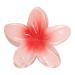Flower Claw Clips For Thick Hair Plumeria Hair Clip Large Claw Clips - Colorful Flower Hair Clips Holiday For Girls Ladies To Claw Thick Hair & Thin Hair Orange