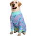 Rehabilitation Suit for Medium & Large Dogs | Breathable One-Piece Dog Pajamas | Post-Operation Cone Collar Alternative | Skin Protection in Purple - Buy Online on GoSupps.com
