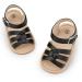 Sonsage Baby Bowknot Sandals - Newborn Infant Summer Shoes 12-18 Months (Black) - Buy Online on GoSupps.com