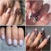 Dark Skull Heart Cupid Angel Lips Ghost Nail Art Stickers - 3D Self Adhesive Decals for Acrylic Nails (6 Sheets) - Buy Online on GoSupps.com